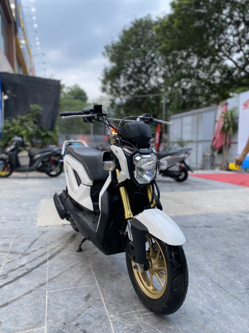zoomer x 2015 trắng