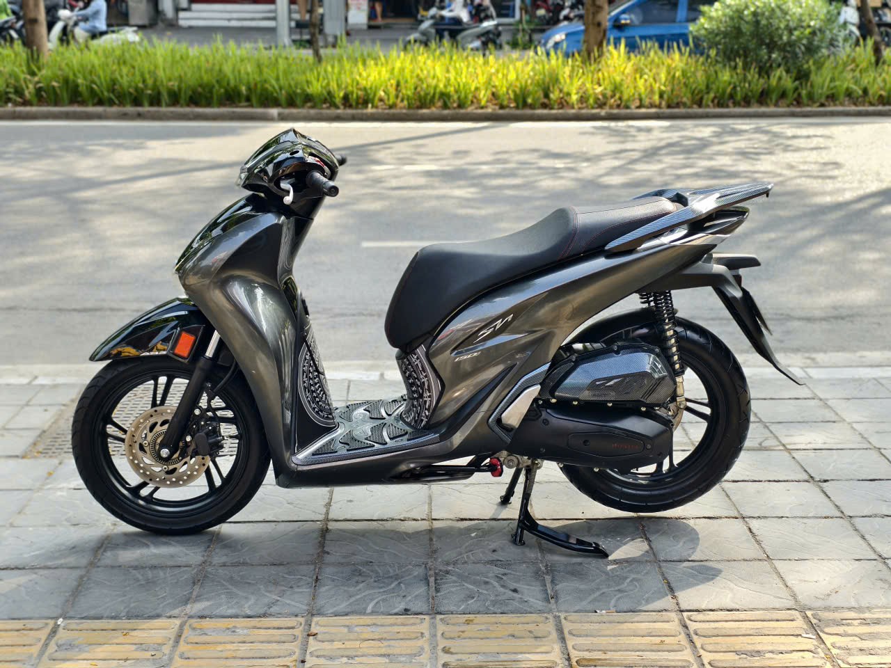 Sh150abs 2020 xám đen